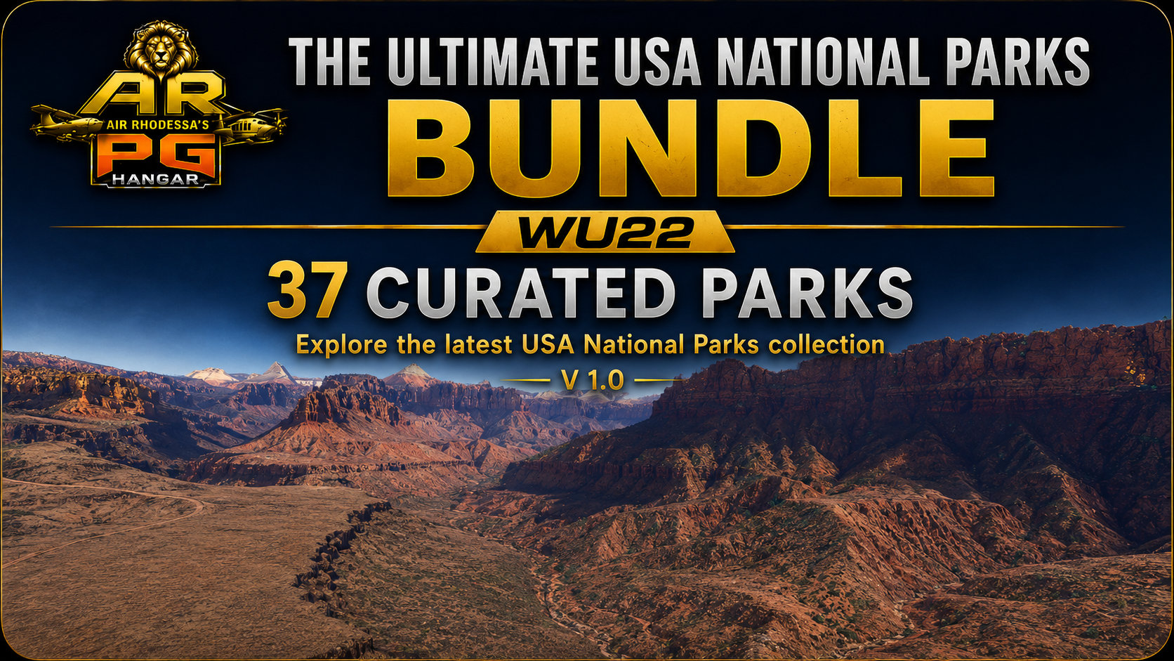 WU22 USA National Parks Flight Plan Bundle v1.0 thumbnail