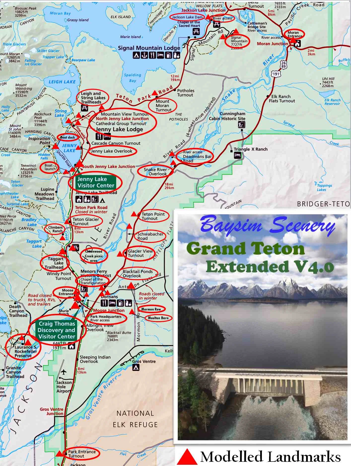 Grand Teton National Park Extended V4 by Baysim Scenery