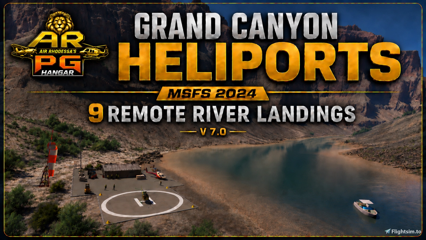 Air Rhodessa’s Grand Canyon Heliports V7.0 cover