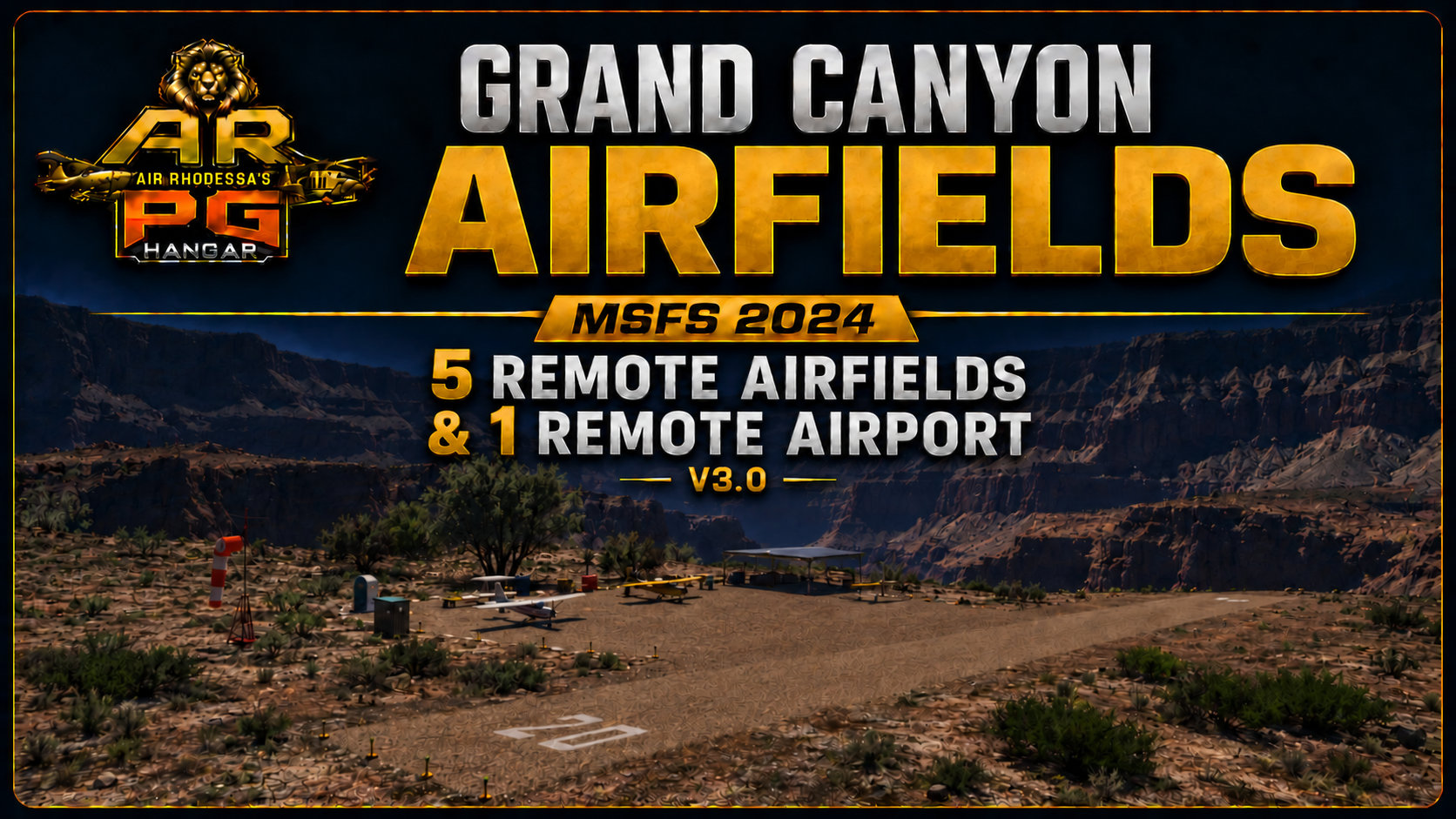 Air Rhodessa’s Grand Canyon Airfields cover