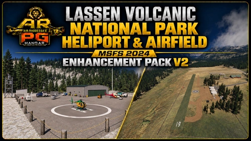 Air Rhodessa’s Lassen Volcanic National Park V2 cover