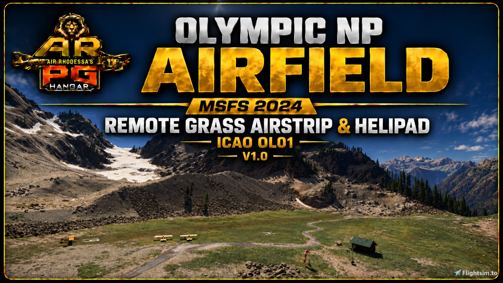 Air Rhodessa’s Olympic National Park Airfield OL01 cover