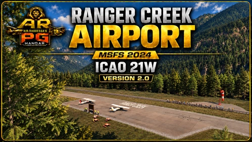 Air Rhodessa’s Ranger Creek Airport 21W V2.1 cover
